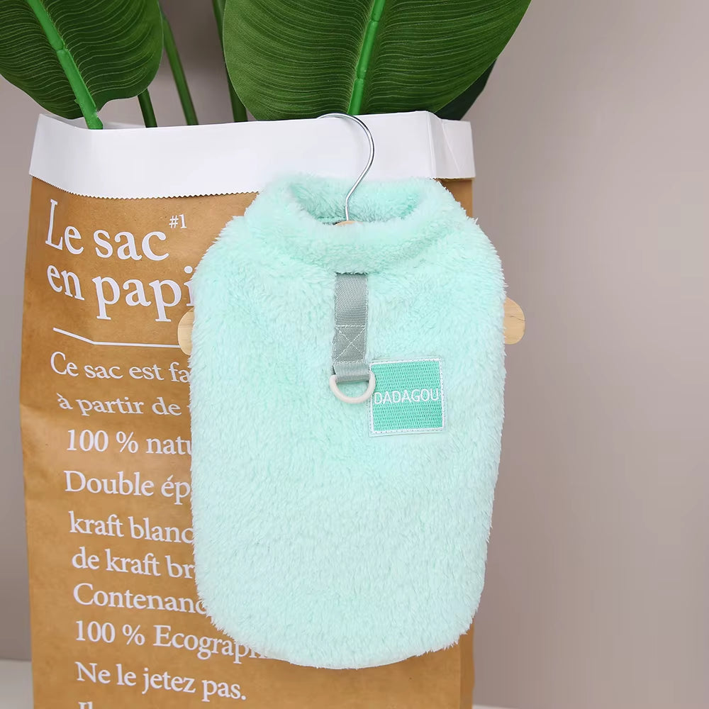 Warm Small Dog Clothes Soft Fleece Cat Dogs Clothing Pet Puppy Winter Vest Costume for Small Medium Dog Cats Chihuahua Yorkie
