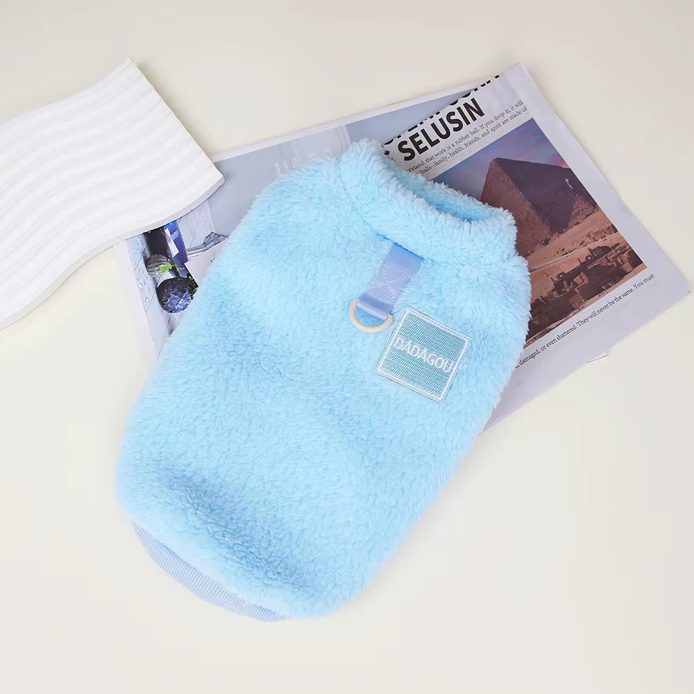 Warm Small Dog Clothes Soft Fleece Cat Dogs Clothing Pet Puppy Winter Vest Costume for Small Medium Dog Cats Chihuahua Yorkie