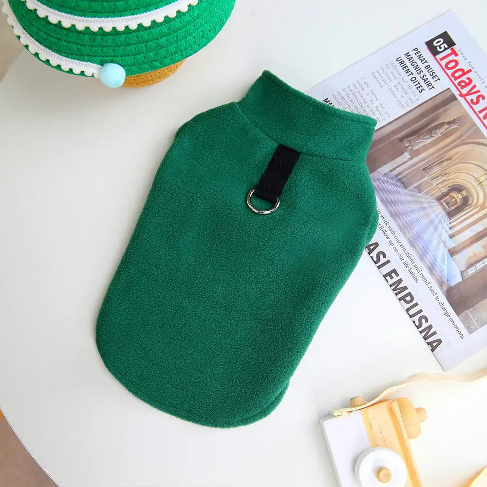 Warm Small Dog Clothes Soft Fleece Cat Dogs Clothing Pet Puppy Winter Vest Costume for Small Medium Dog Cats Chihuahua Yorkie