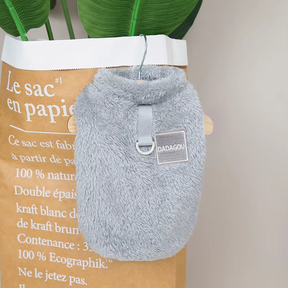 Warm Small Dog Clothes Soft Fleece Cat Dogs Clothing Pet Puppy Winter Vest Costume for Small Medium Dog Cats Chihuahua Yorkie