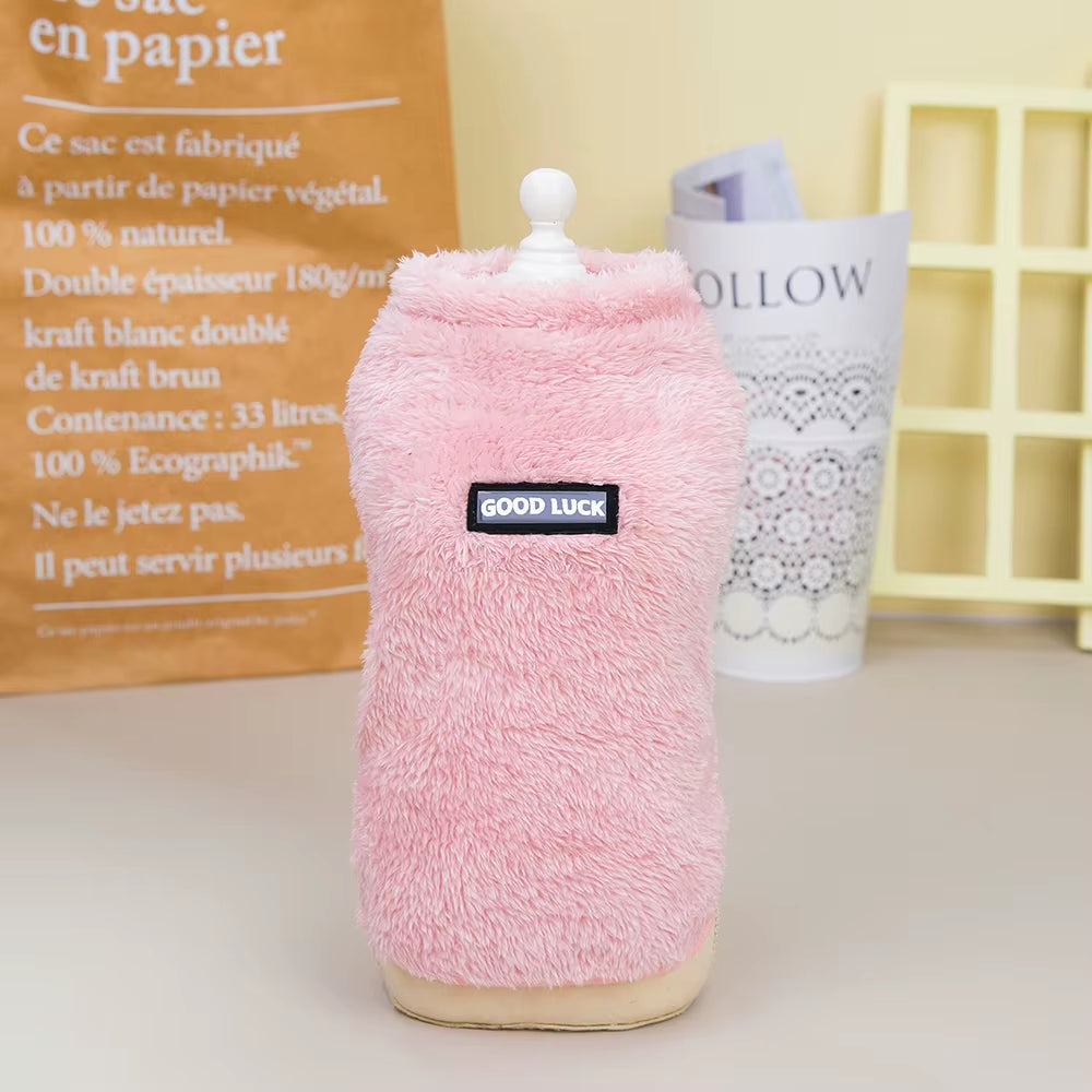 Warm Small Dog Clothes Soft Fleece Cat Dogs Clothing Pet Puppy Winter Vest Costume for Small Medium Dog Cats Chihuahua Yorkie