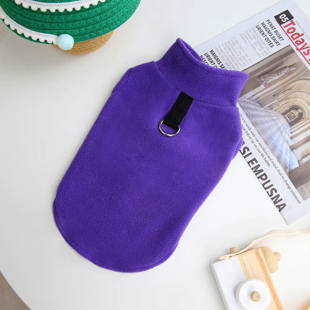 Warm Small Dog Clothes Soft Fleece Cat Dogs Clothing Pet Puppy Winter Vest Costume for Small Medium Dog Cats Chihuahua Yorkie