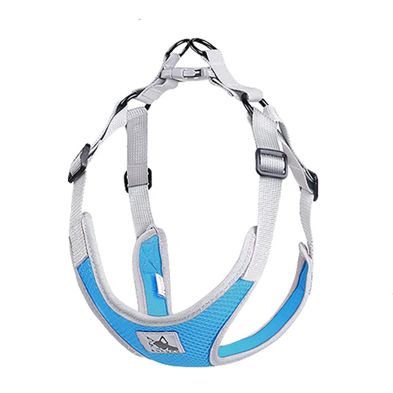 Pet Dog Harness Mesh Breathable Pet Puppies Reflective Dog Cat Vest Harness Dog Soft Chest Strap for Small Medium Dogs